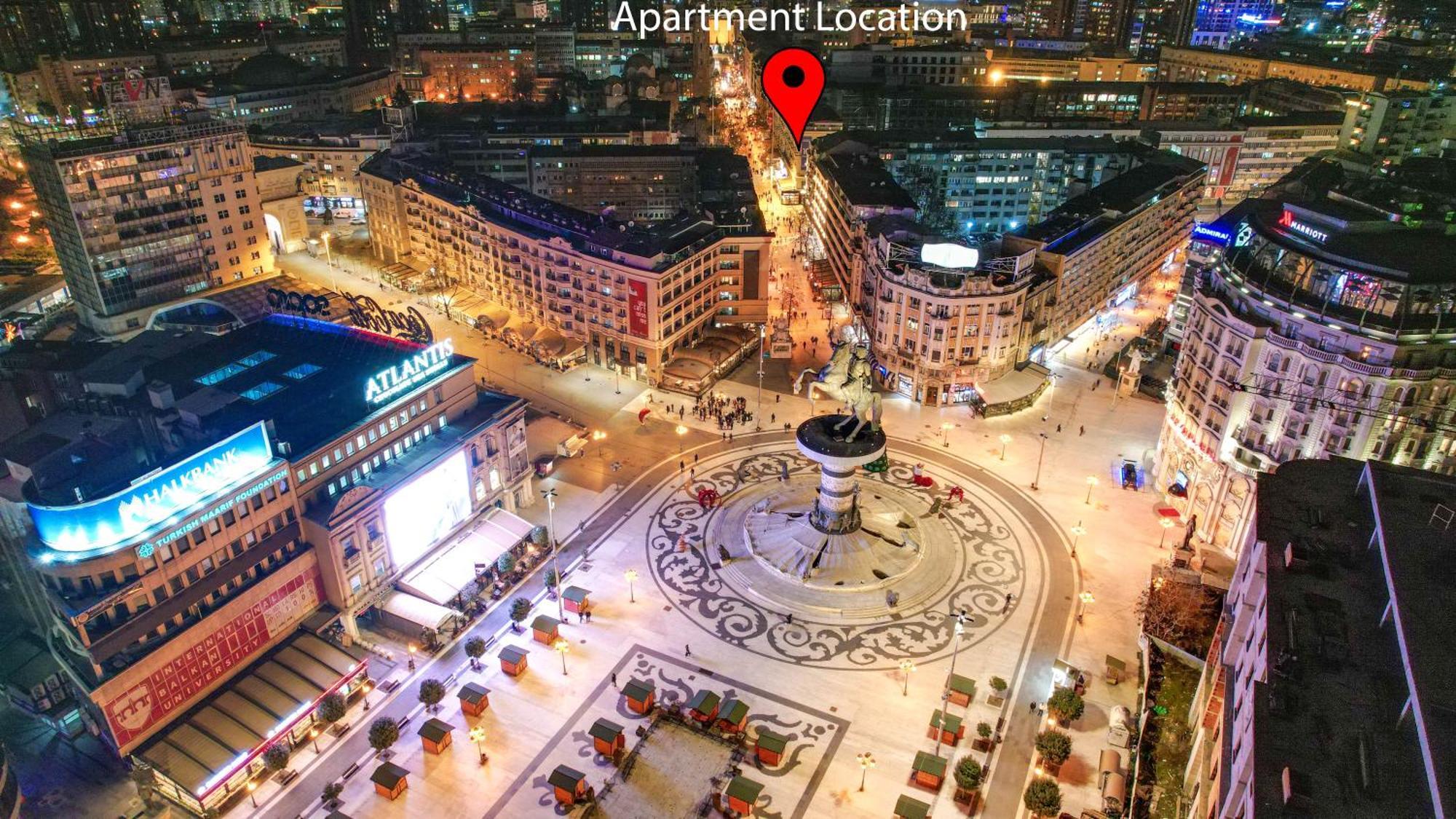 Fantazy Apartment Main Square Skopje Exterior photo
